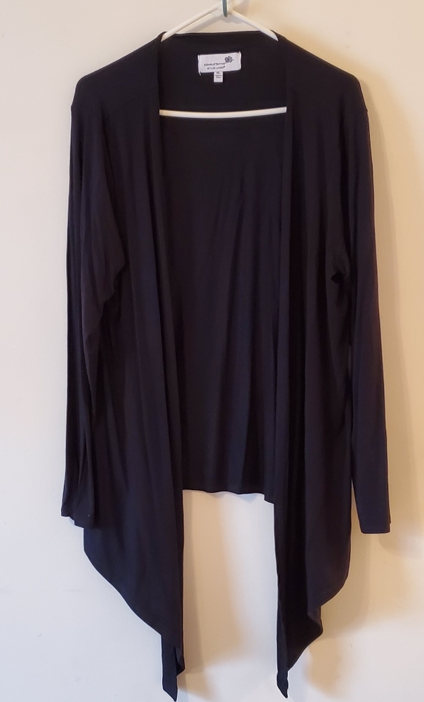 Black cardigan